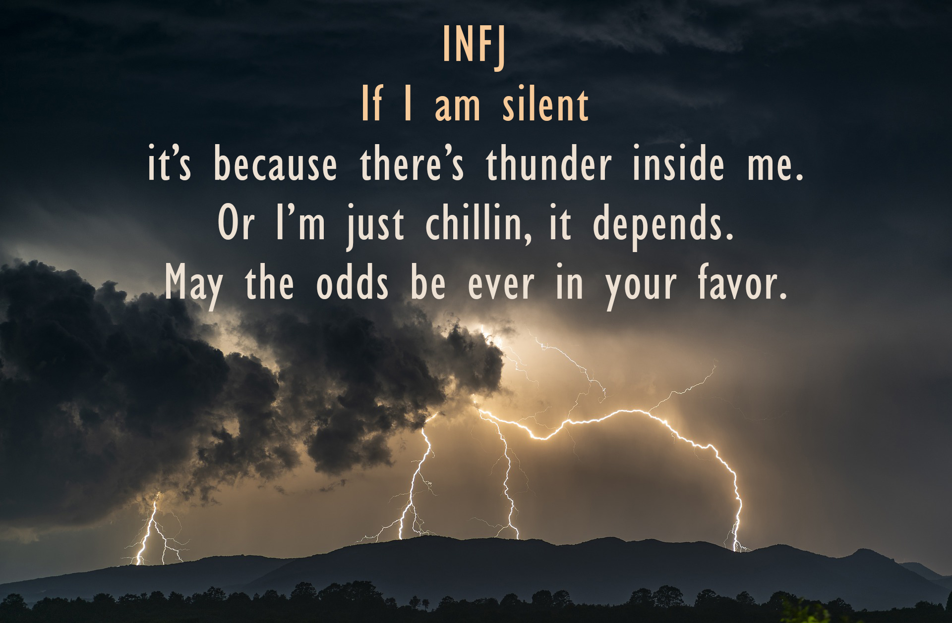 INFJ Thunder